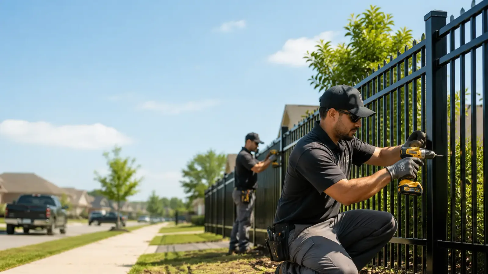 Metal Fence Installation in Flat Rock, MI